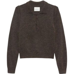 Alchemist, Dames, Truien, Bruin, Maat: XS Leer,