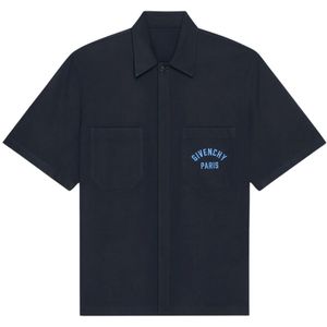 Givenchy, Heren, Overhemden, Zwart, Maat: L Katoen,