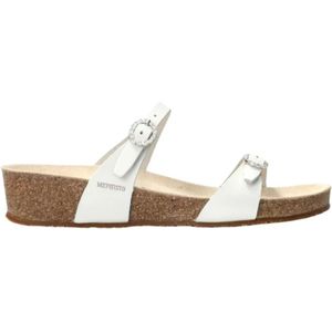 Mephisto, Dames, Schoenen, Wit, Maat: 40 EU Leer,