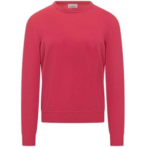 Malo, Heren, Sweatshirts & Hoodies, Roze, Maat: M