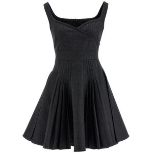 Giovanni Bedin, Dames, Jurken, Grijs, Maat: 2XS Zijde,