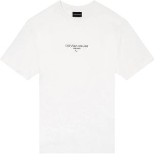 Emporio Armani, Heren, Tops, Wit, Maat: XL