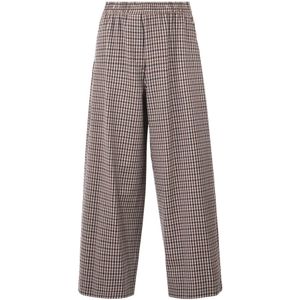 Weekend Max Mara, Dames, Broeken, Veelkleurig, Maat: M Katoen,