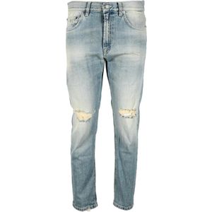 Dondup, Dames, Jeans, Blauw, Maat: W28 Katoen,
