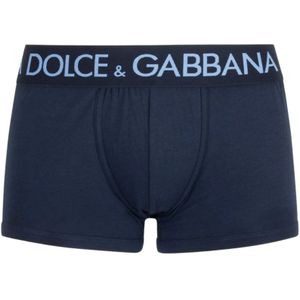 Dolce & Gabbana, Heren, Ondergoed, Blauw, Maat: S Jersey,