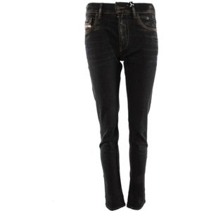 Diesel, Heren, Jeans, Blauw, Maat: W27 L32 Katoen,