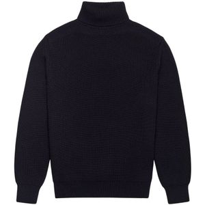 Sebago, Heren, Truien, Zwart, Maat: XL Wol,