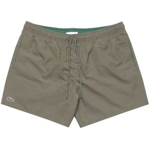 Lacoste, Heren, Badkleding, Groen, Maat: XL