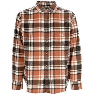 Obey, Heren, Overhemden, Veelkleurig, Maat: S Katoen,