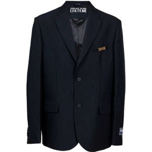 Versace Jeans Couture, Heren, Jassen, Zwart, Maat: M