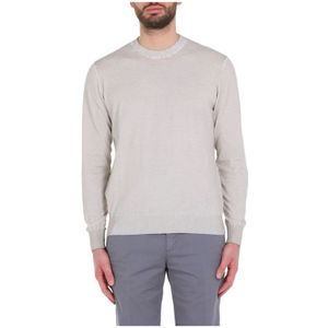 Paolo Pecora, Heren, Truien, Beige, Maat: 2XL