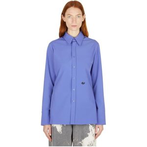 Eytys, Dames, Blouses & Shirts, Blauw, Maat: XS