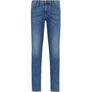 Emporio Armani, Heren, Jeans, Blauw, Maat: W31 Katoen,