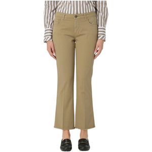 Fay, Dames, Broeken, Groen, Maat: W28
