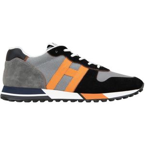 Hogan Heren Veterschoenen Sneakers , Multicolor , Heren , Maat: 44 1/2 EU