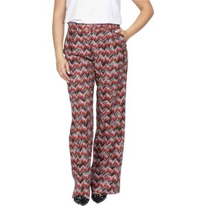 Missoni, Dames, Broeken, Veelkleurig, Maat: S Leer,