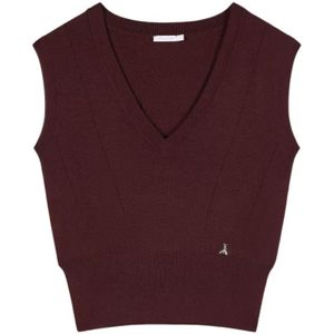 Patrizia Pepe, Dames, Truien, Rood, Maat: M Wol,