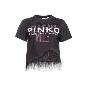 Pinko Jurken , Black , Dames , Maat: S