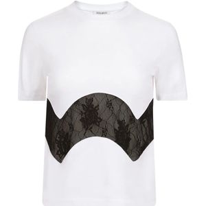 Nina Ricci, Dames, Tops, Wit, Maat: XS