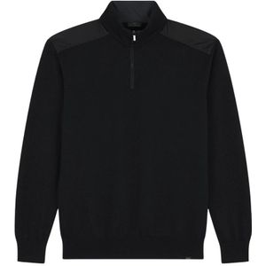 Paul & Shark, Heren, Truien, Zwart, Maat: M Wol,