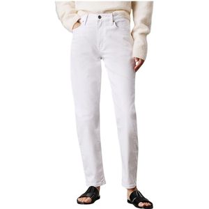 Calvin Klein, Dames, Jeans, Wit, Maat: W26 Denim,