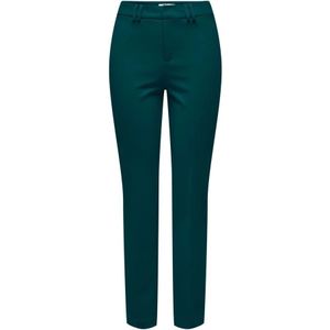 Only, Dames, Broeken, Groen, Maat: XS L32 Poliester,