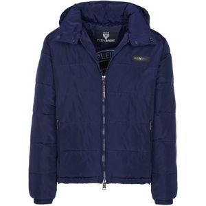 Plein Sport - UPPS101P - Gewatteerd Jack - Marineblauw