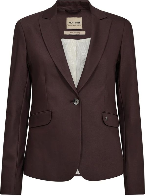 MOS Mosh - Blake Night Blazer 112579 - Blazer - Paars - Gerecyclede Vezels