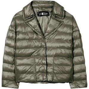 Luisa Cerano, Dames, Jassen, Groen, Maat: XS Nylon,