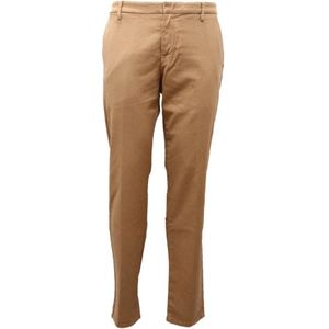Dondup, Heren, Broeken, Bruin, Maat: W38 Katoen,
