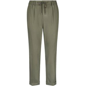 Liu Jo, Heren, Broeken, Groen, Maat: XS Polyamide,