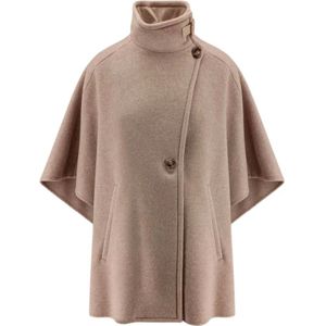 Max Mara, Dames, Jassen, Beige, Maat: S/M Katoen,