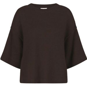 Dante 6, Dames, Truien, Bruin, Maat: XS Wol,