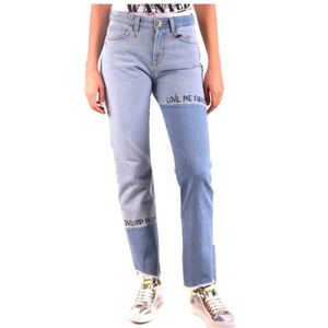 Philipp Plein, Dames, Jeans, Blauw, Maat: W26 Katoen,