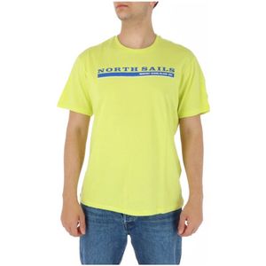 North Sails, Heren, Tops, Geel, Maat: L Katoen,