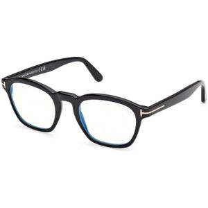 TOM FORD - FT6033-B - Optische Monturen - Zwart - Acetaat