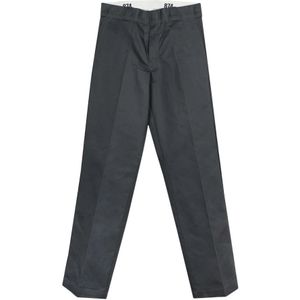 Dickies, Heren, Broeken, Grijs, Maat: W30 Katoen,