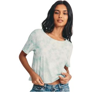 Loveshackfancy, Dames, Tops, Groen, Maat: XS Katoen,