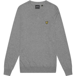 Lyle & Scott, Heren, Truien, Grijs, Maat: XS Katoen,