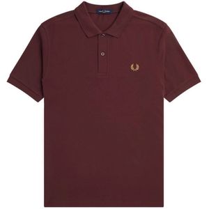 Fred Perry, Heren, Tops, Rood, Maat: S Katoen,
