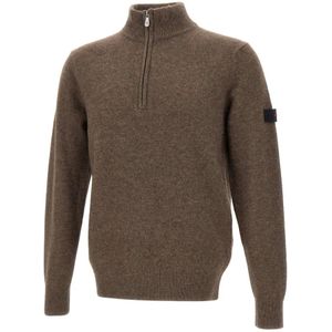 Peuterey, Heren, Truien, Bruin, Maat: L Wol,