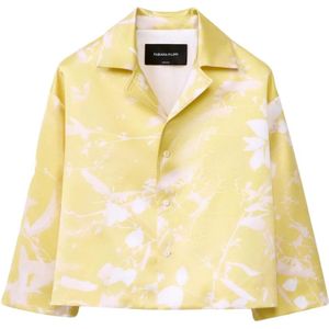 Fabiana Filippi, Dames, Blouses & Shirts, Geel, Maat: L Zijde,