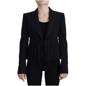Dolce & Gabbana - Blazer - Zwart - Wol