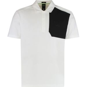 Hugo, Heren, Tops, Wit, Maat: M Katoen,