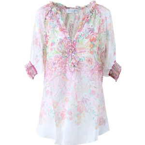 Hale Bob, Dames, Blouses & Shirts, Veelkleurig, Maat: L Katoen,