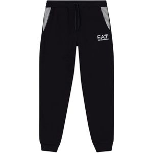 Emporio Armani Ea7, Heren, Broeken, Zwart, Maat: M