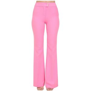 Simona Corsellini, Dames, Broeken, Roze, Maat: L Poliester,