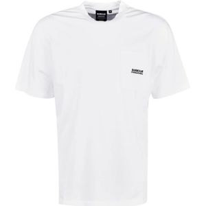Barbour, Heren, Tops, Wit, Maat: 2XL Katoen,