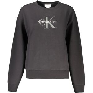 Cotton Knit - Sweater - Zwart - Dames