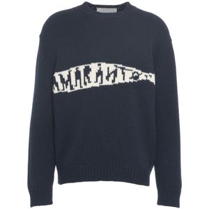 Amaránto, Heren, Truien, Blauw, Maat: L Wol,